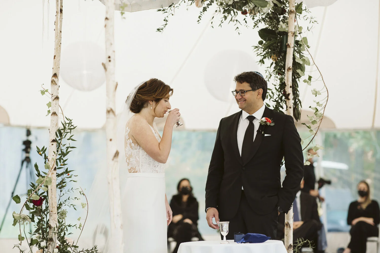 Harrington Farm Wedding — candid wedding moment