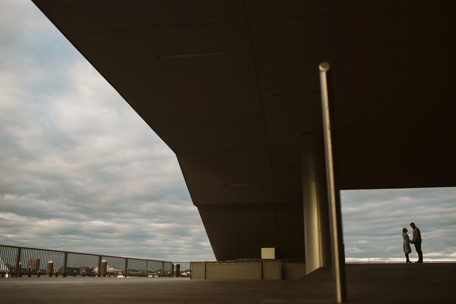 Institute of Contemporary Art Engagement Session — documentary wedding photography