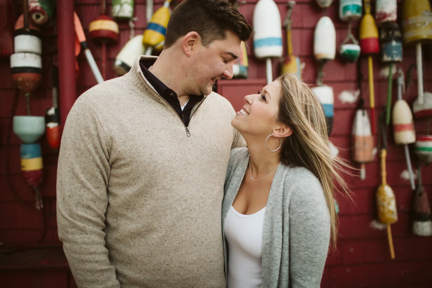 Institute of Contemporary Art Engagement Session — wedding photography by Mark Davidson