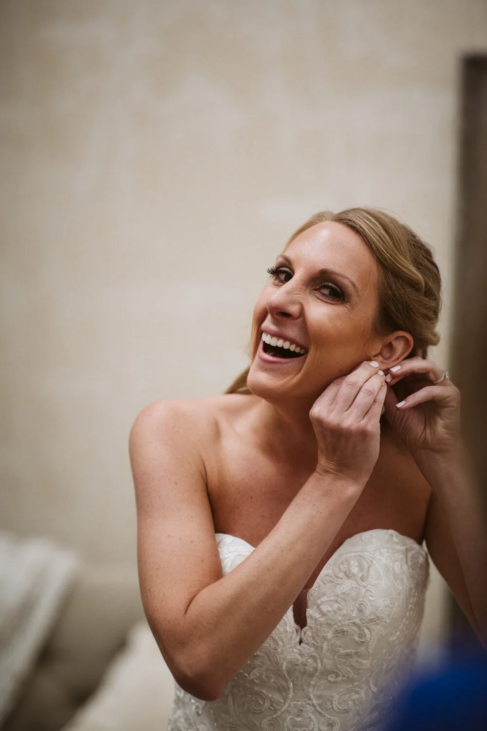 Labelle Winery — candid wedding moment