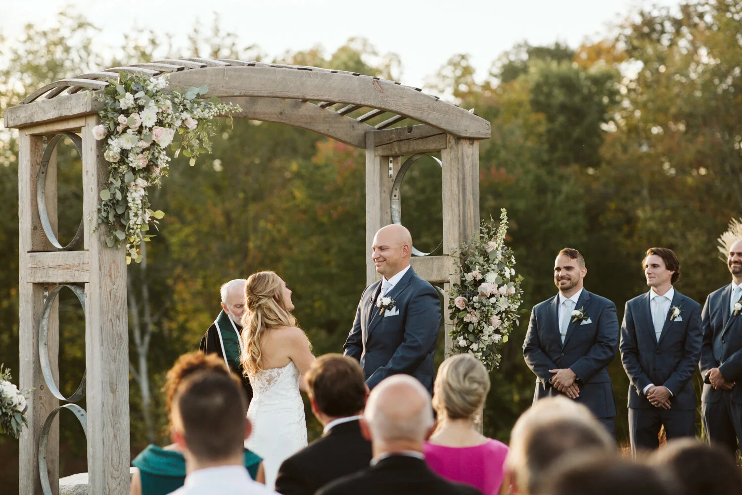 Labelle Winery — documentary wedding photograph