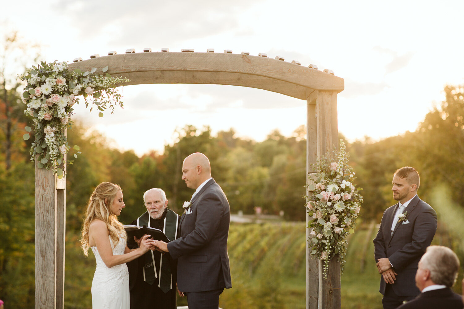 Labelle Winery — wedding photography by Mark Davidson