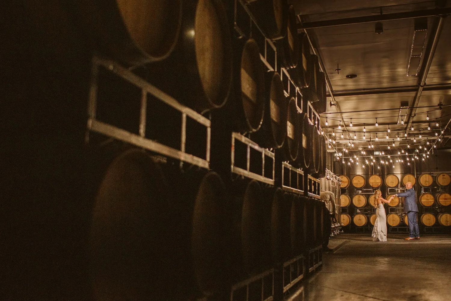 Labelle Winery — candid wedding moment