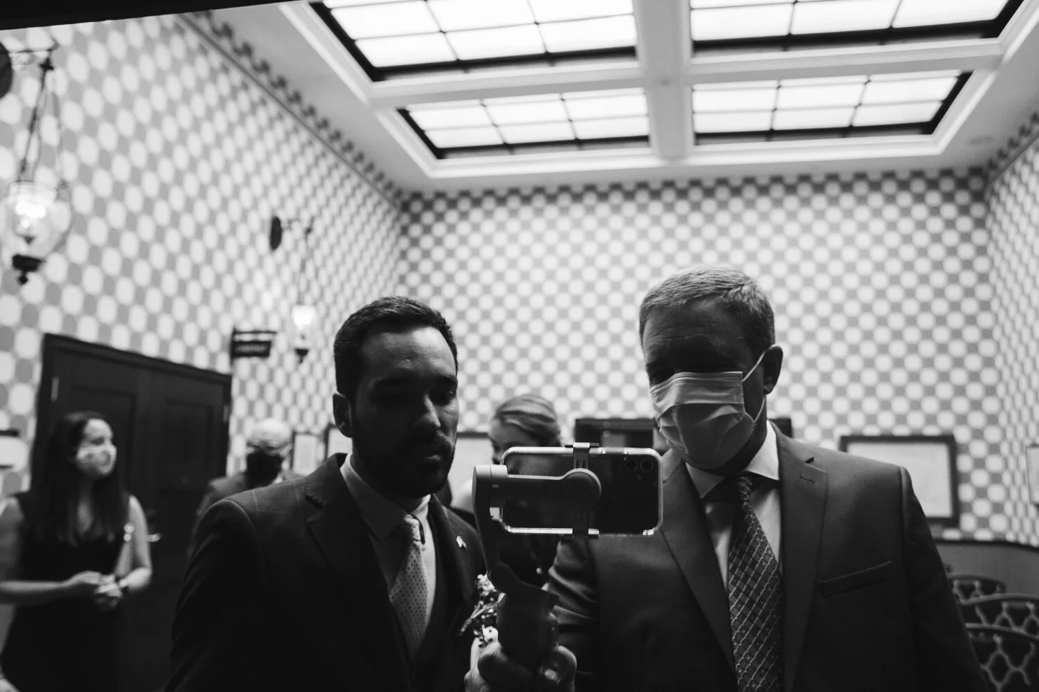 Liberty Hotel — documentary wedding photograph