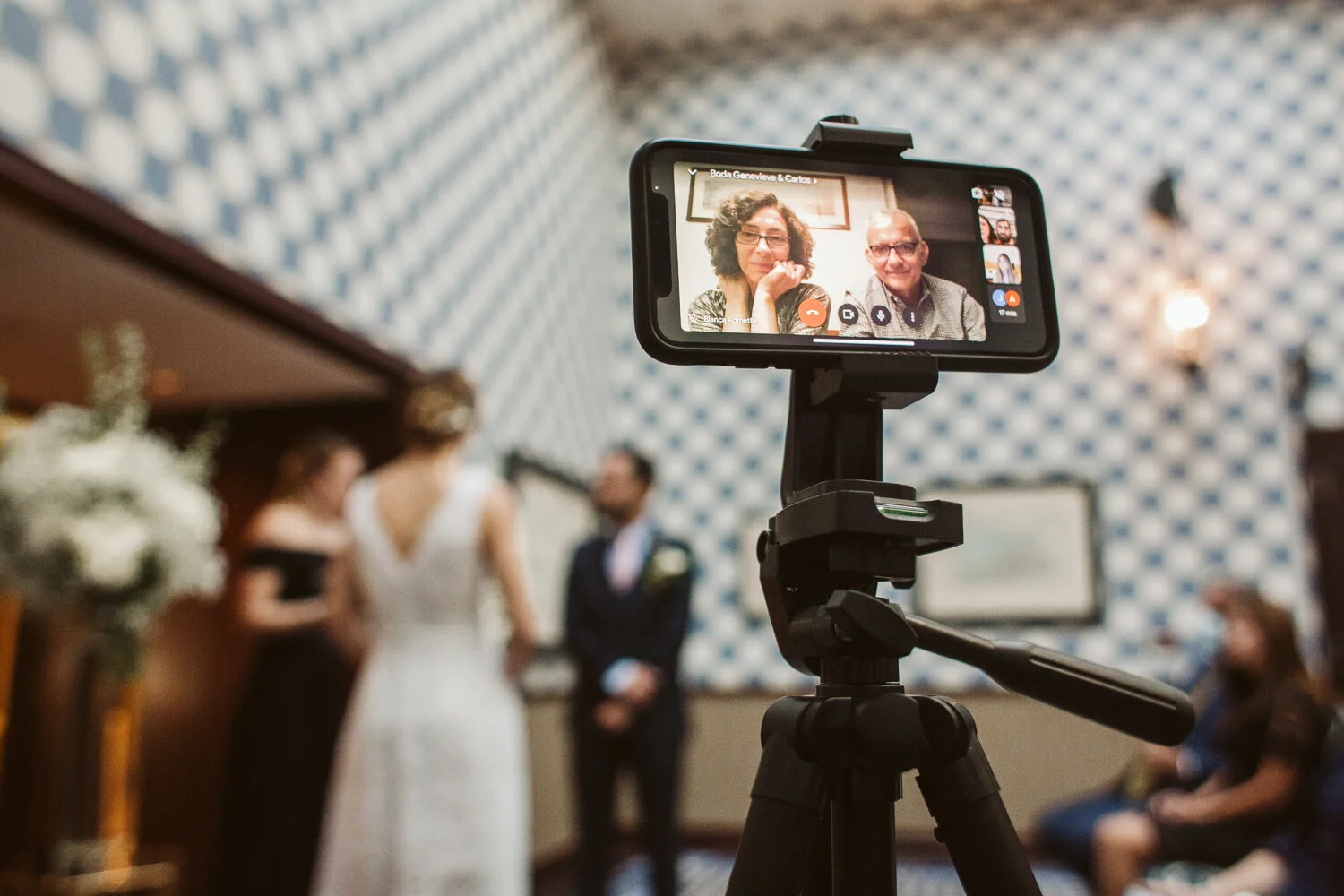 Liberty Hotel — candid wedding moment