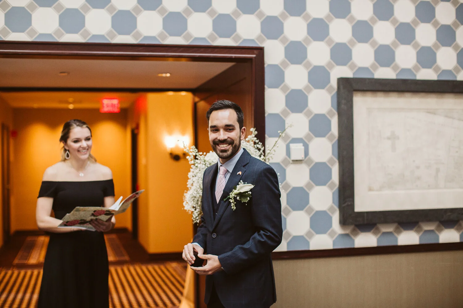 Liberty Hotel — documentary wedding photograph
