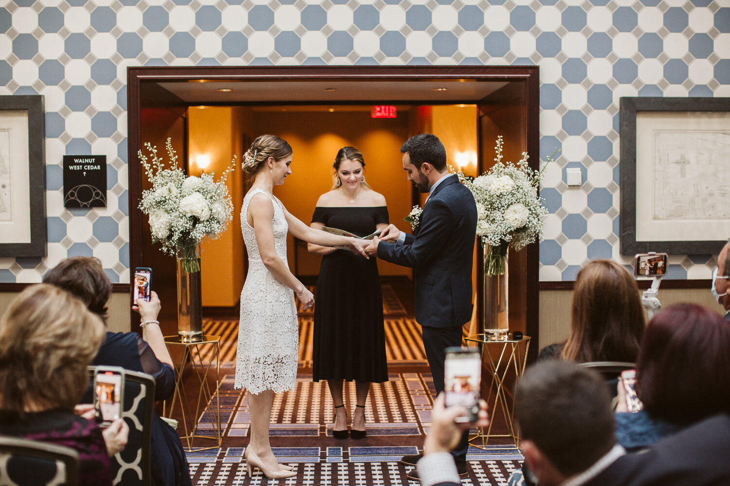 Liberty Hotel — wedding photography by Mark Davidson