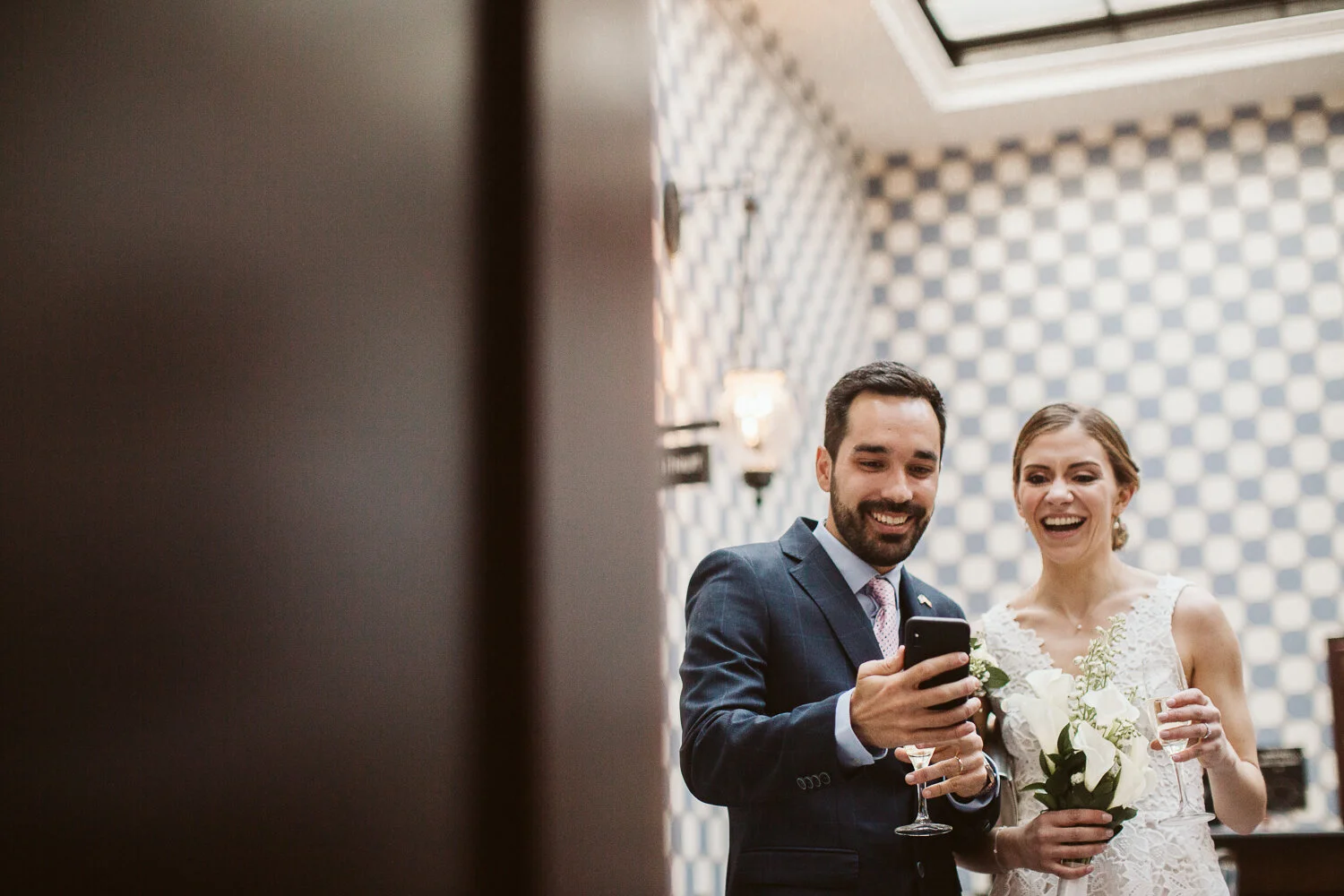 Liberty Hotel — documentary wedding photograph