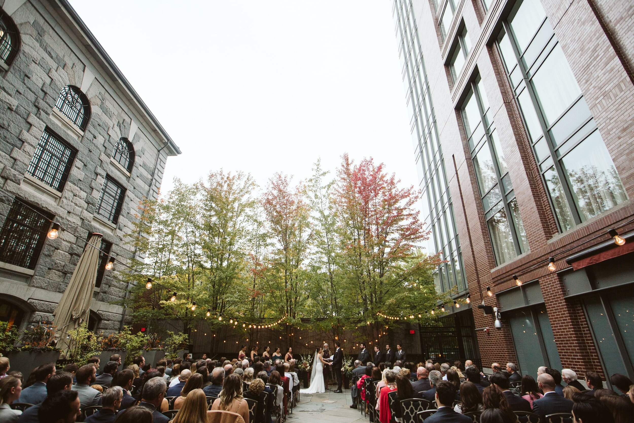 Liberty Hotel — candid wedding moment