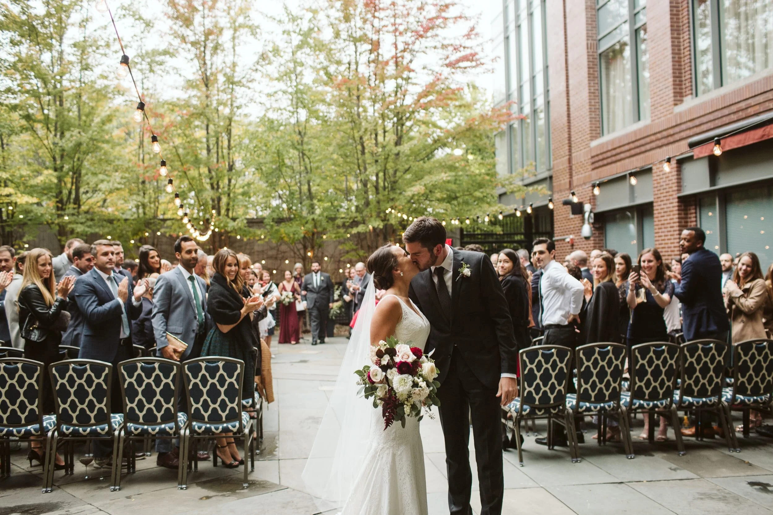Liberty Hotel — candid wedding moment
