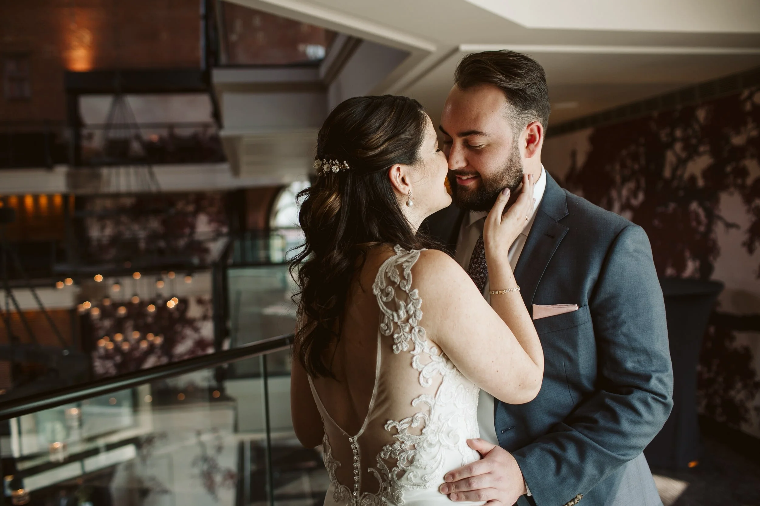 Liberty Hotel Wedding — candid wedding moment