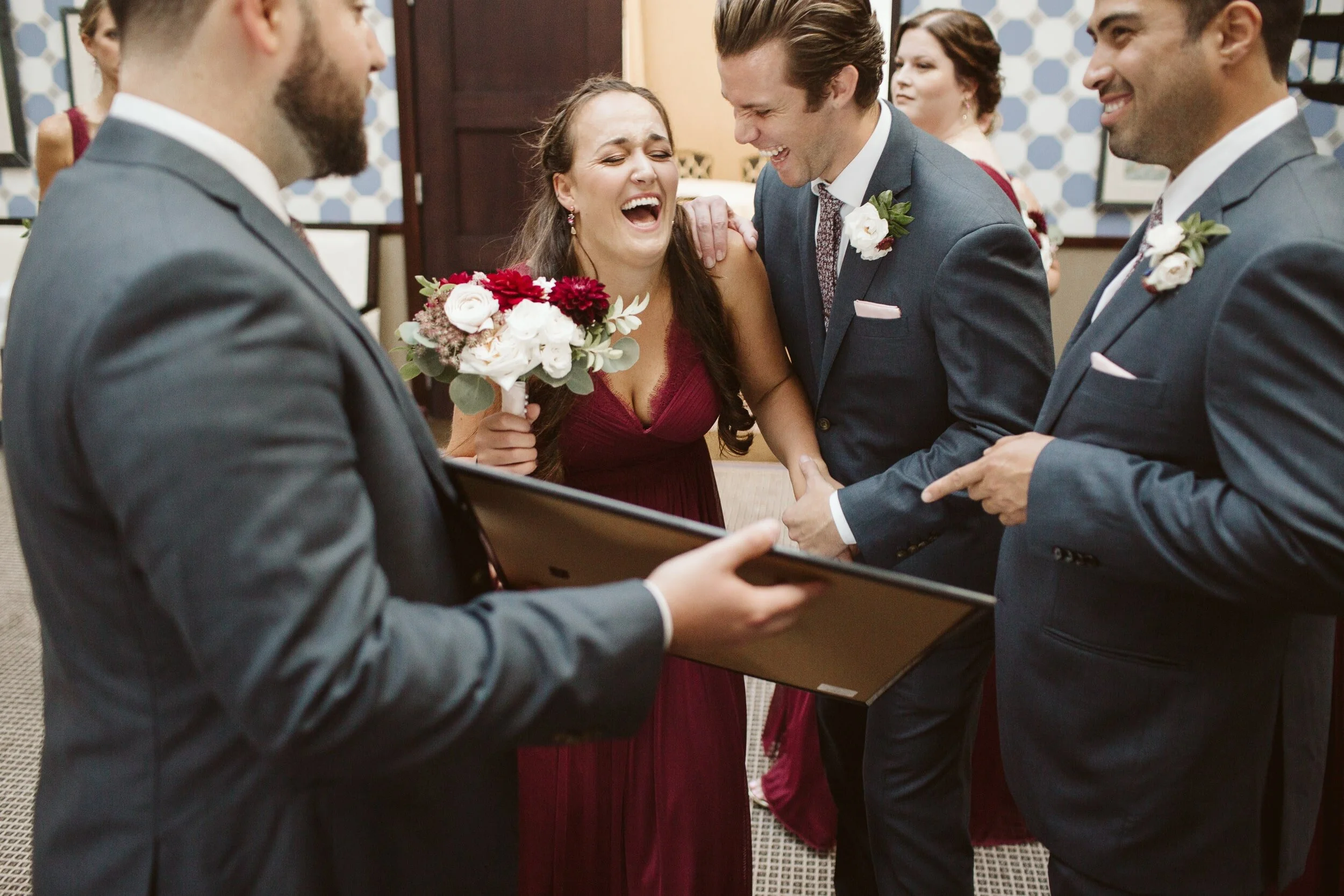 Liberty Hotel Wedding — candid wedding moment