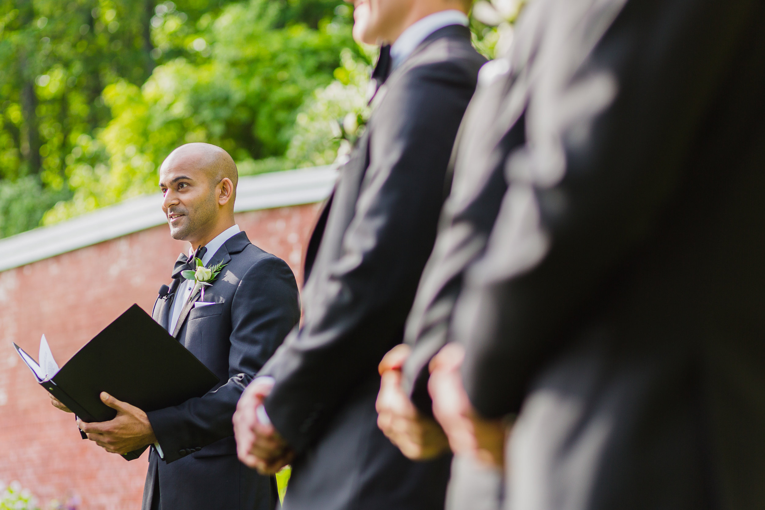 Lyman Estate — wedding day photograph