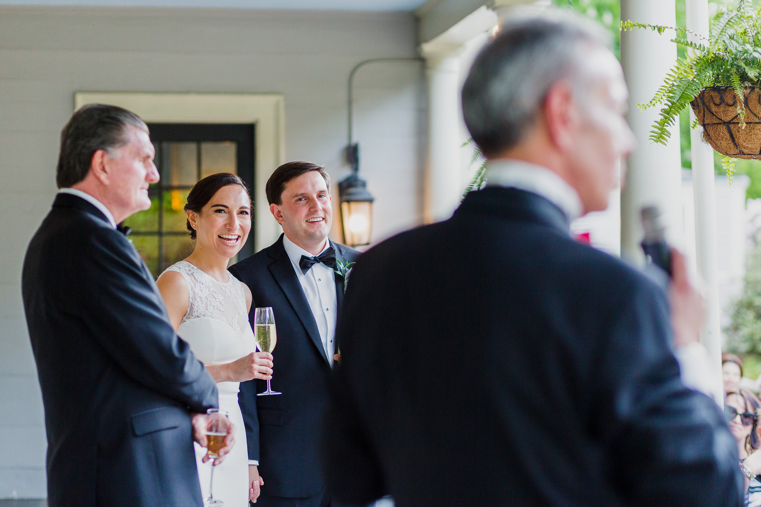 Lyman Estate — candid wedding moment