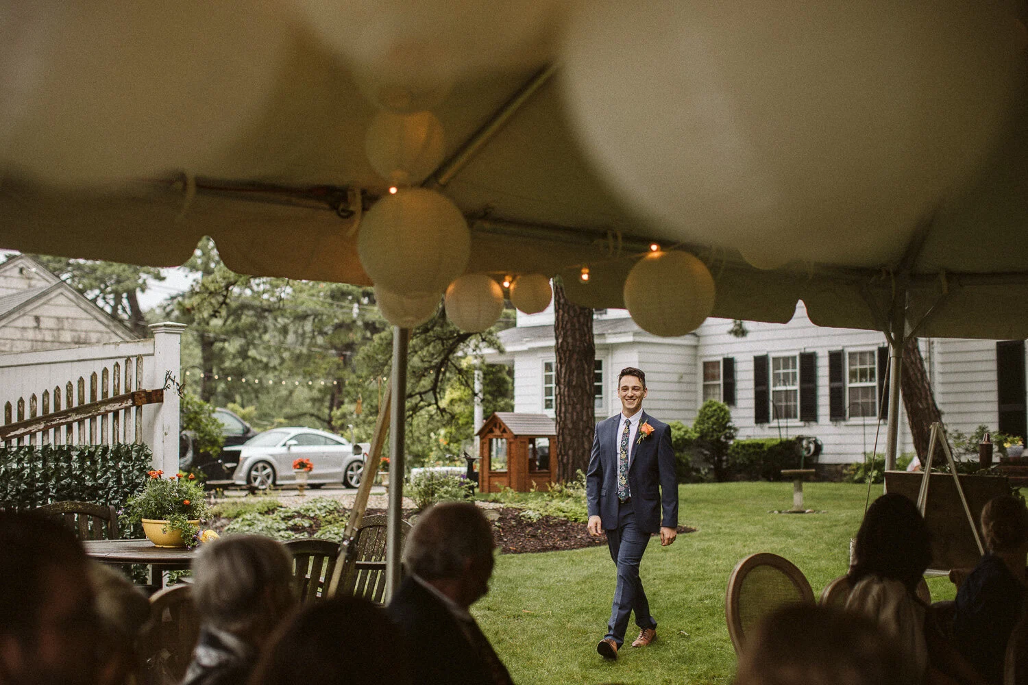Marblehead MA — documentary wedding photograph