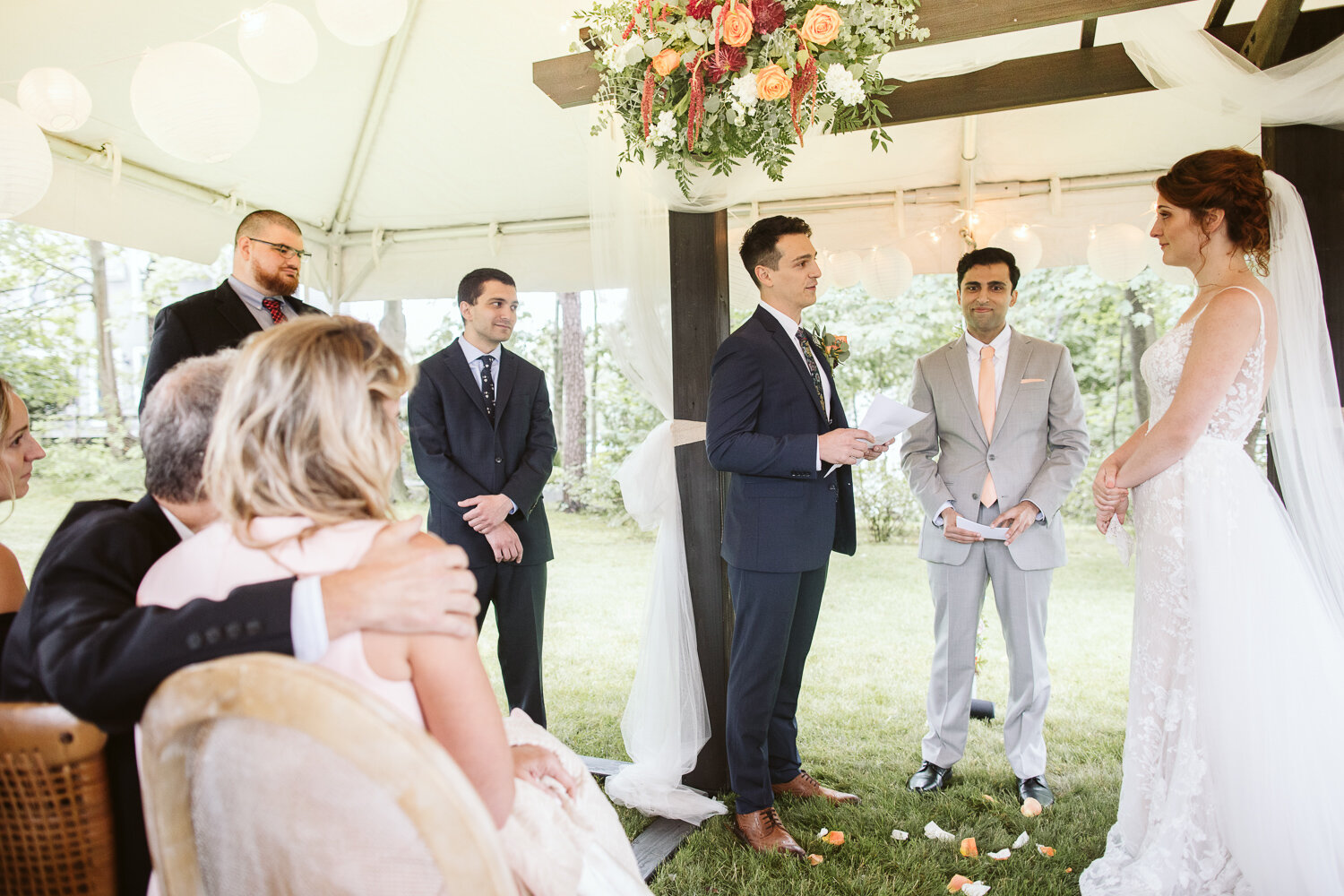 Marblehead MA — wedding photography by Mark Davidson