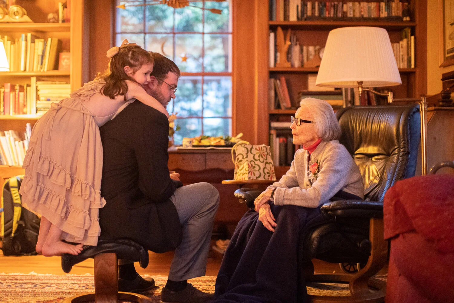 Marblehead MA — candid wedding moment