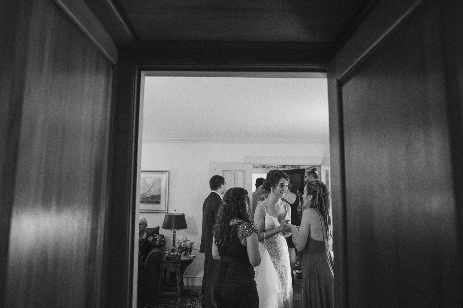 Marblehead MA — documentary wedding photography