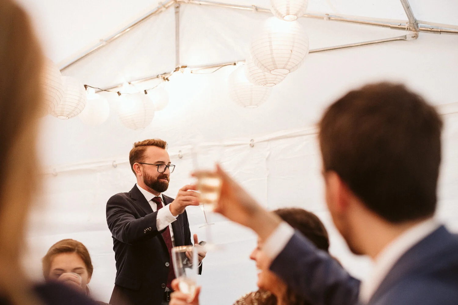 Marblehead MA — documentary wedding photograph