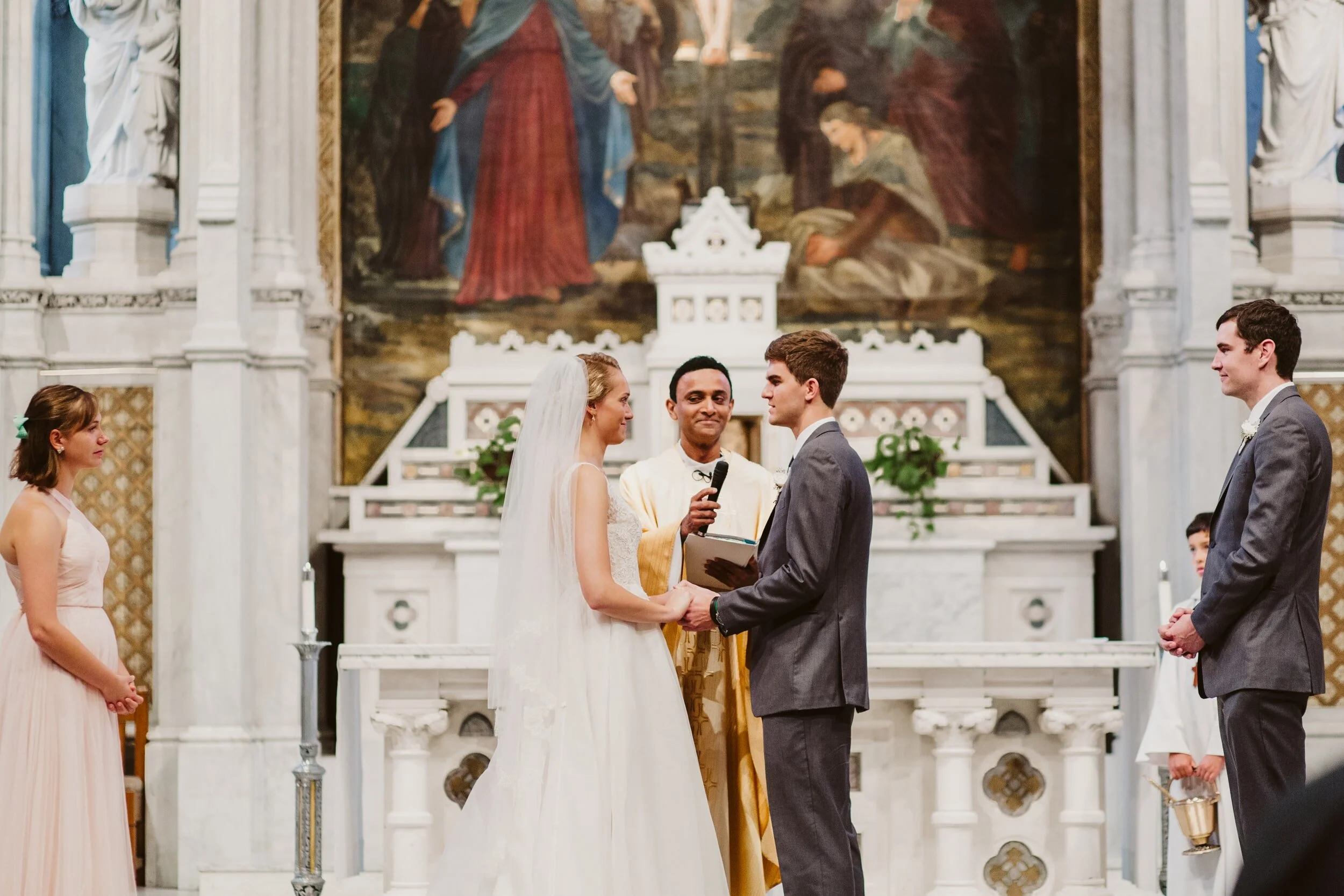 Maritime Heritage Center — candid wedding moment