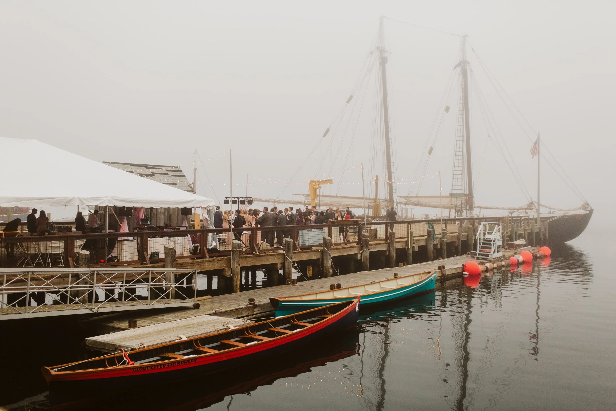 Maritime Heritage Center — wedding day photograph