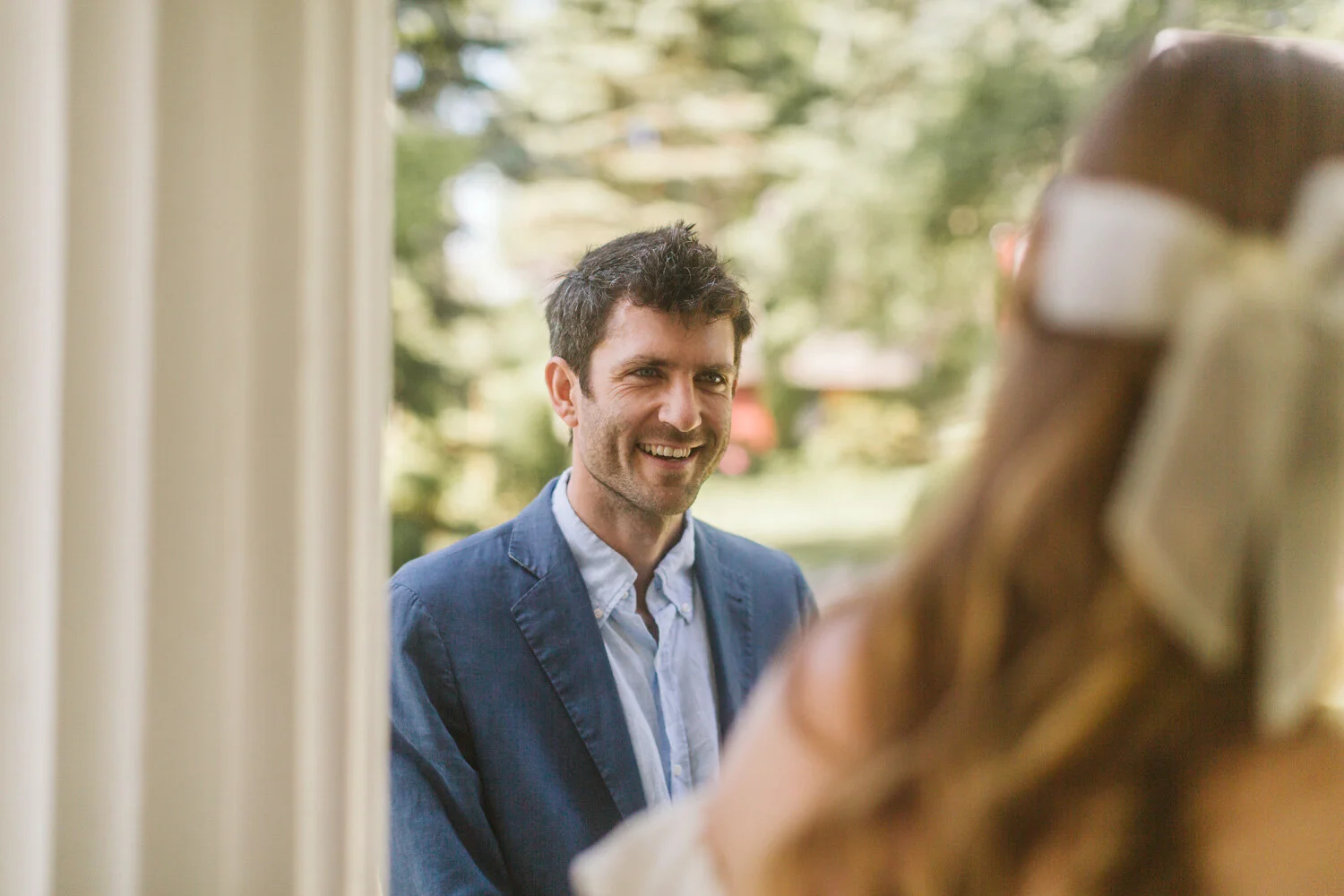 Micro Wedding in Boston 15 Micro Wedding in Boston — candid wedding moment