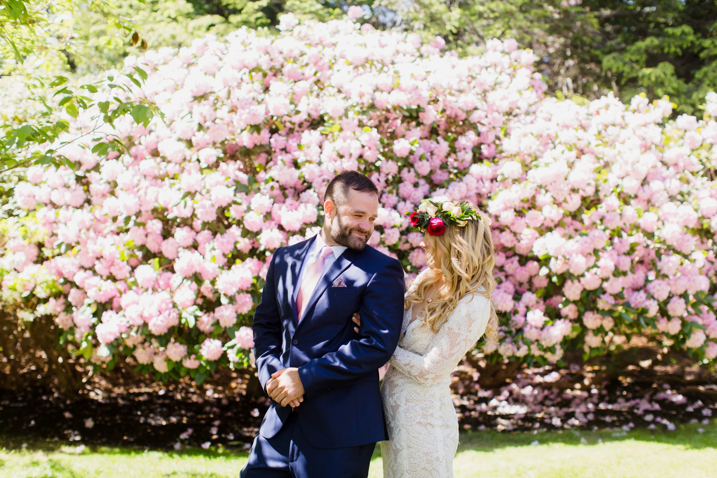 Milton MA Garden Wedding — wedding photograph
