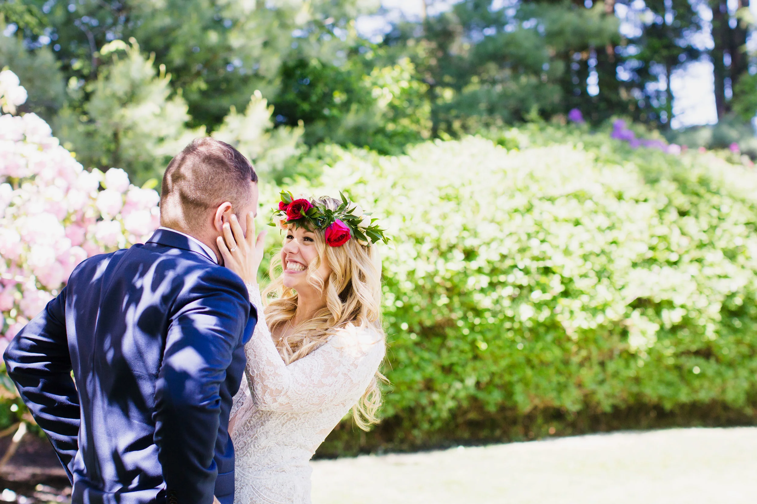 Milton MA Garden Wedding — documentary wedding photograph