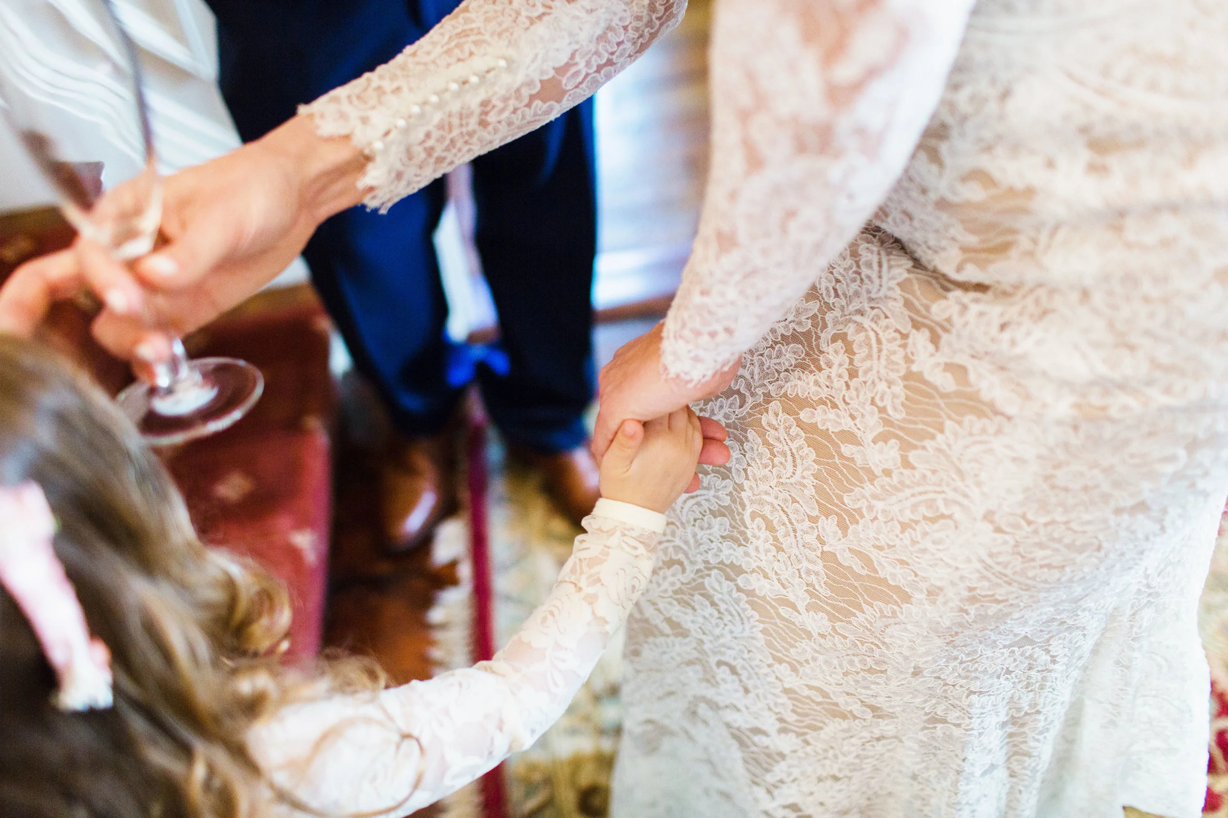 Milton MA Garden Wedding — wedding day photograph