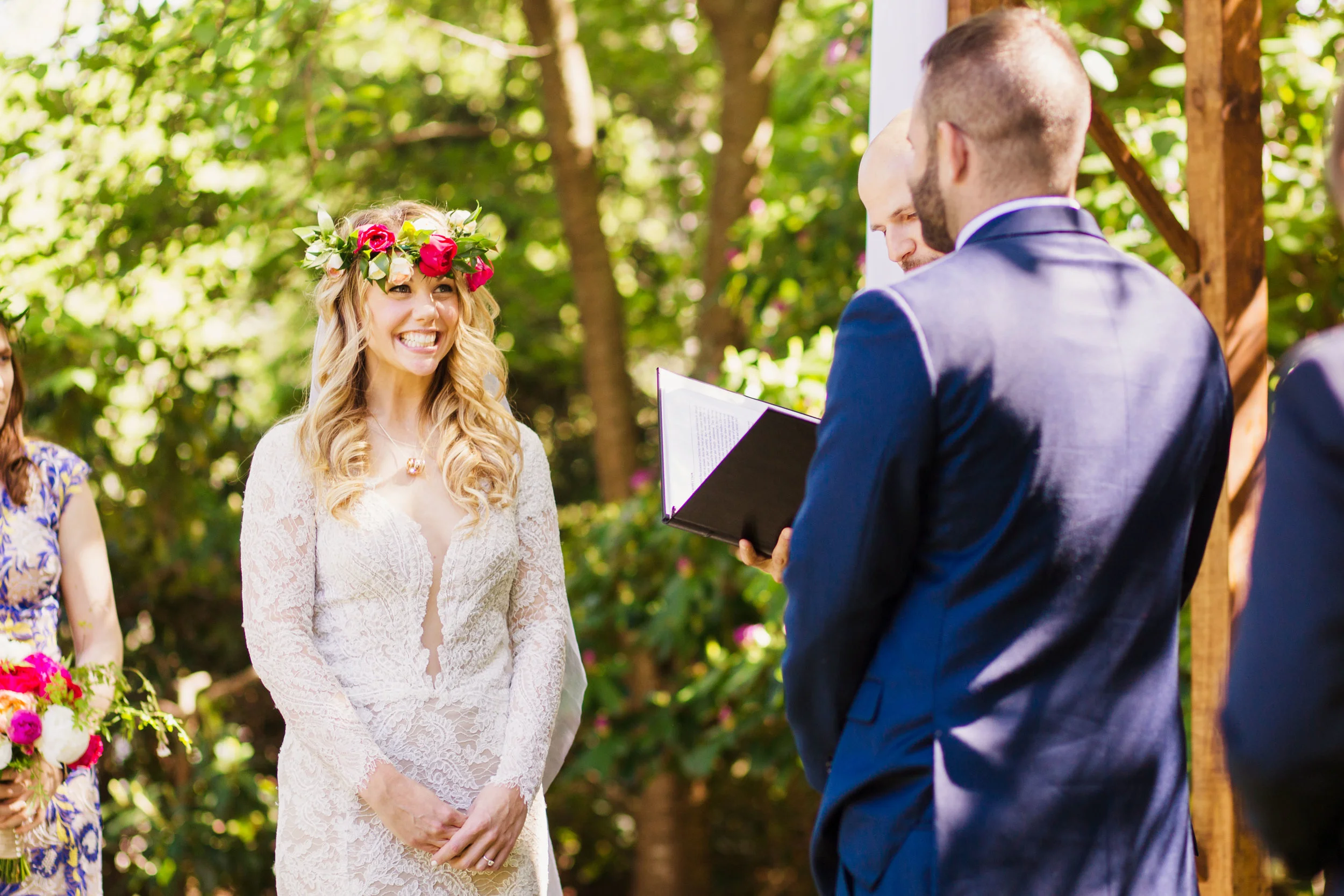 Milton MA Garden Wedding — documentary wedding photography