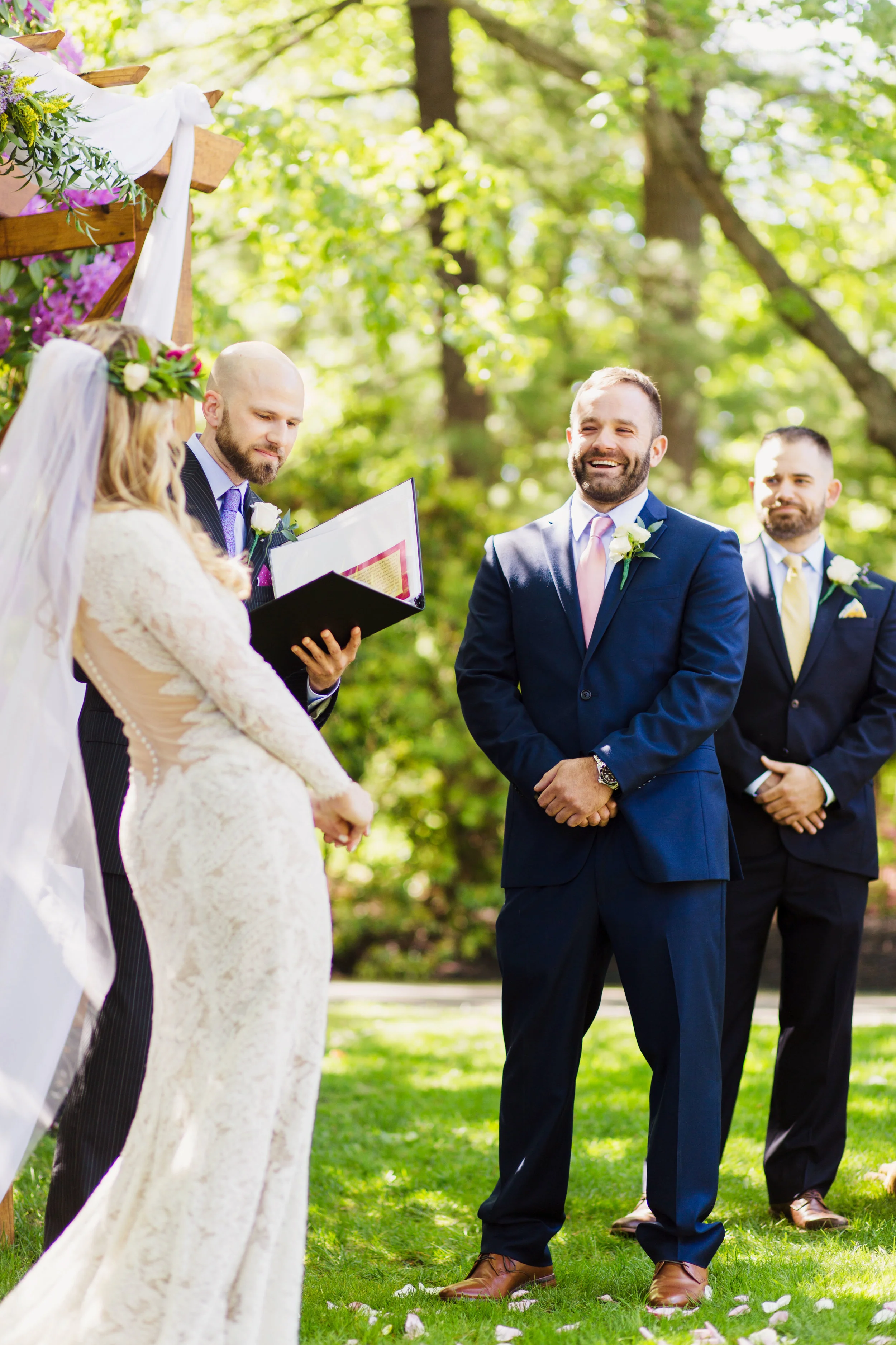 Milton MA Garden Wedding — wedding photography by Mark Davidson