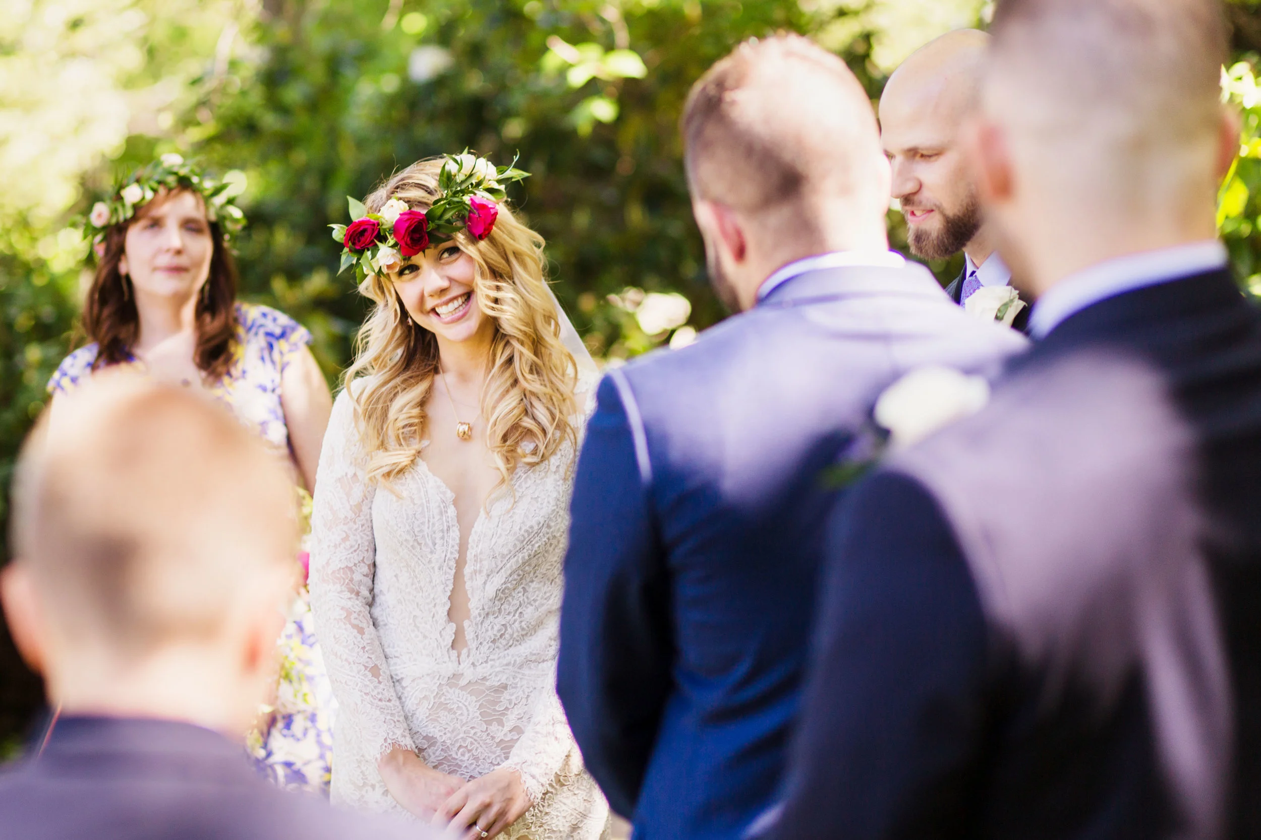 Milton MA Garden Wedding — wedding photograph