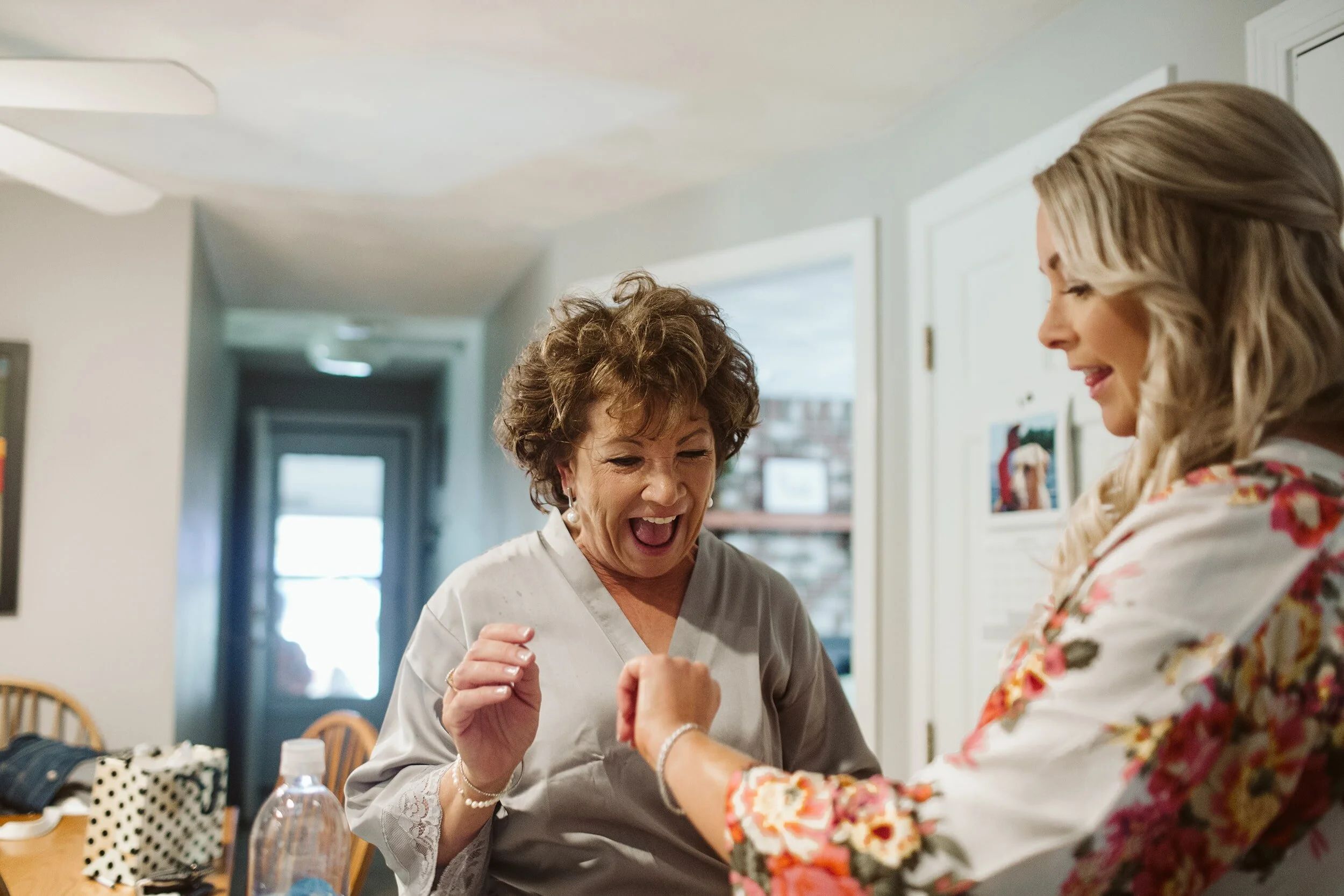 Moraine Farm — candid wedding moment