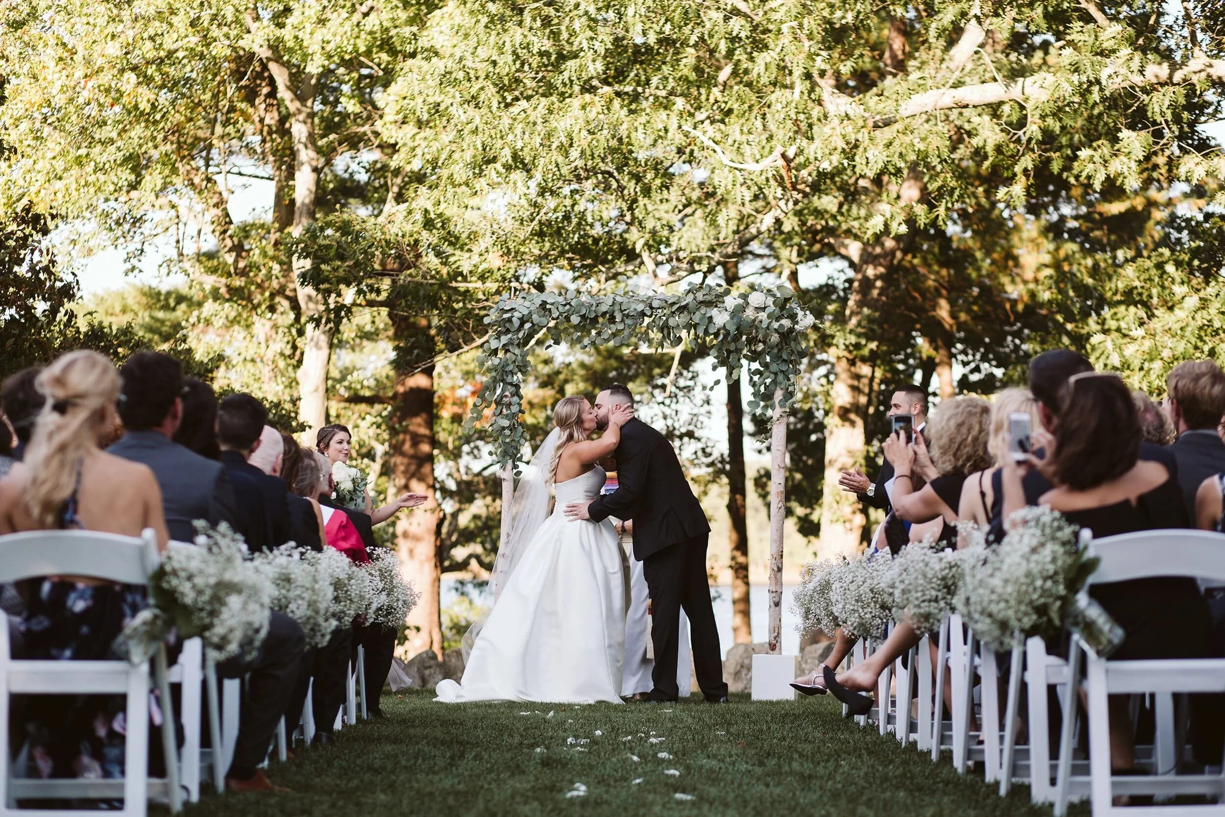 Moraine Farm — wedding day photograph