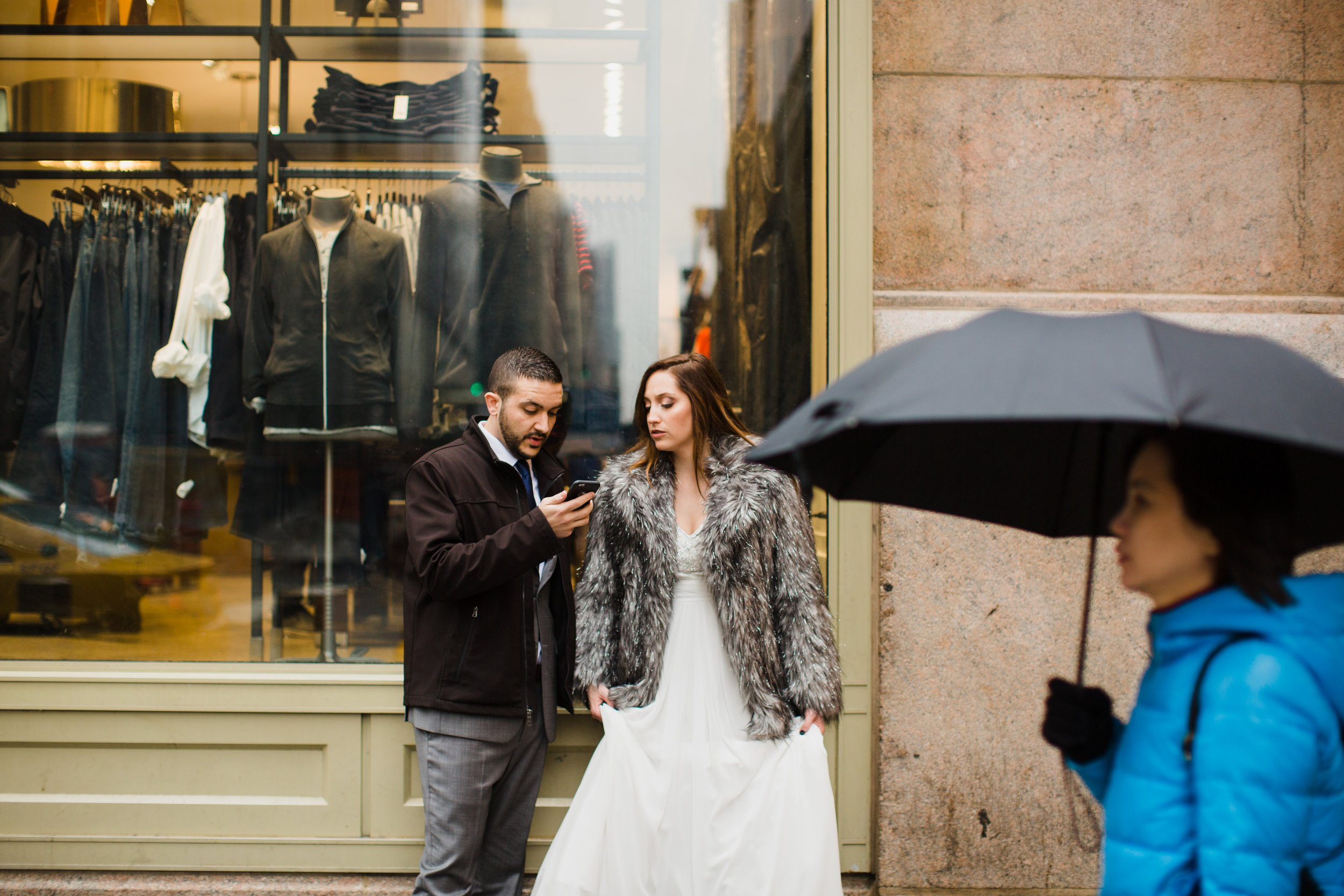 New York City Elopement — wedding photograph