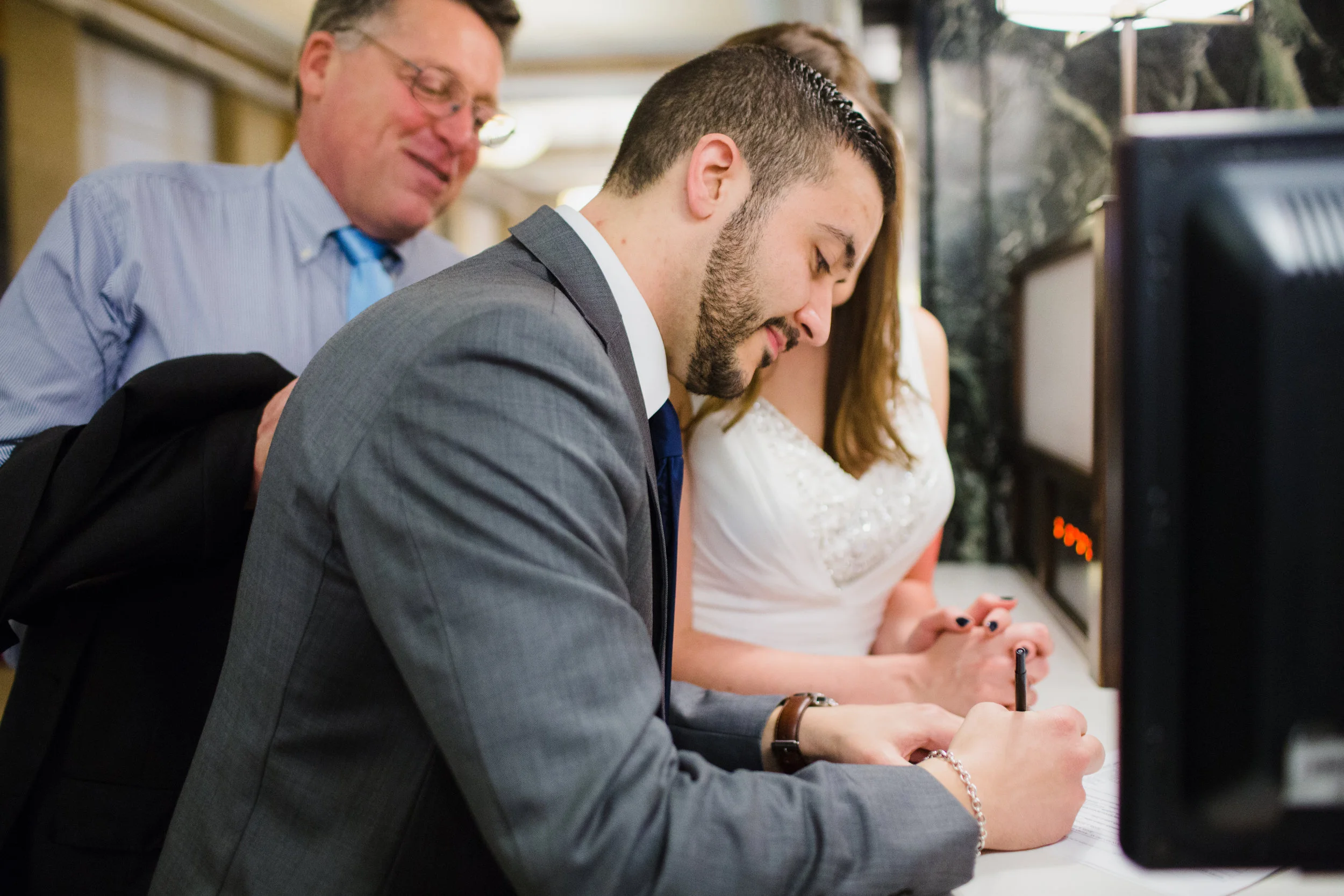 New York City Elopement — documentary wedding photography