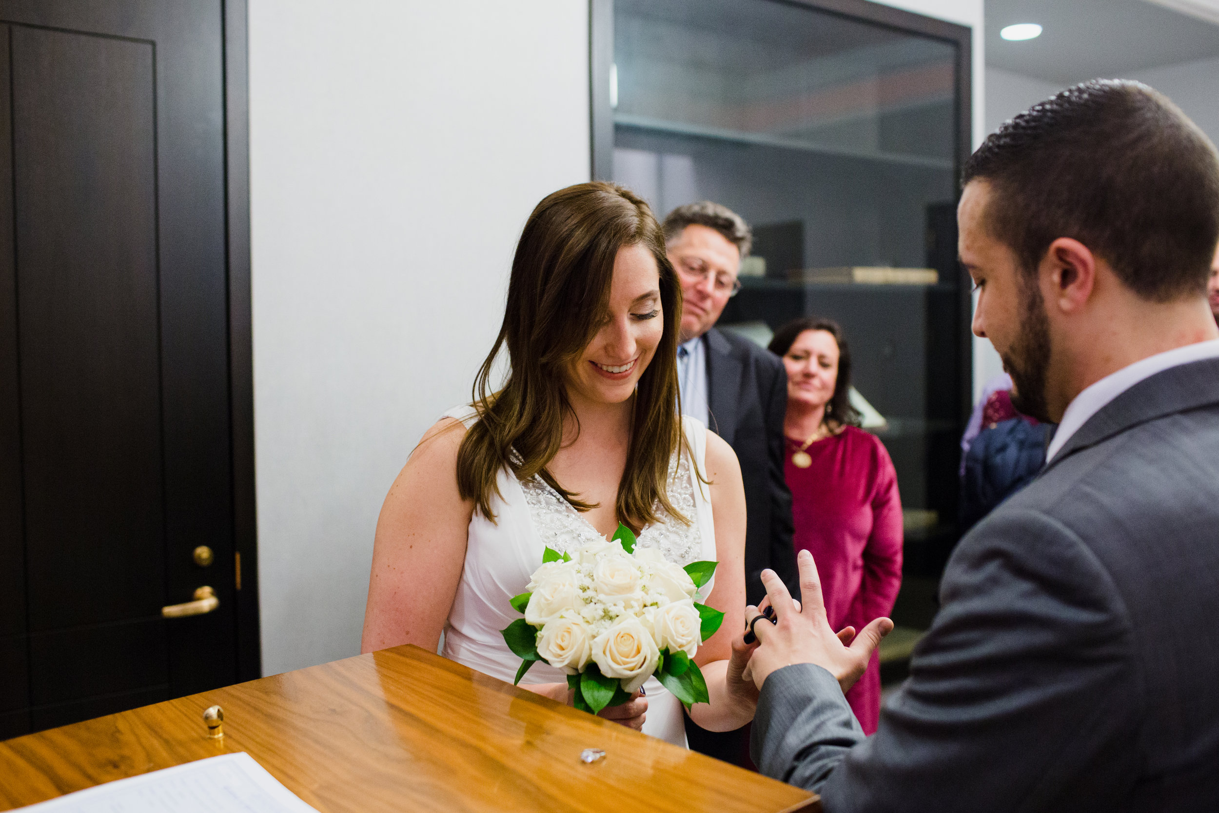 New York City Elopement — documentary wedding photograph