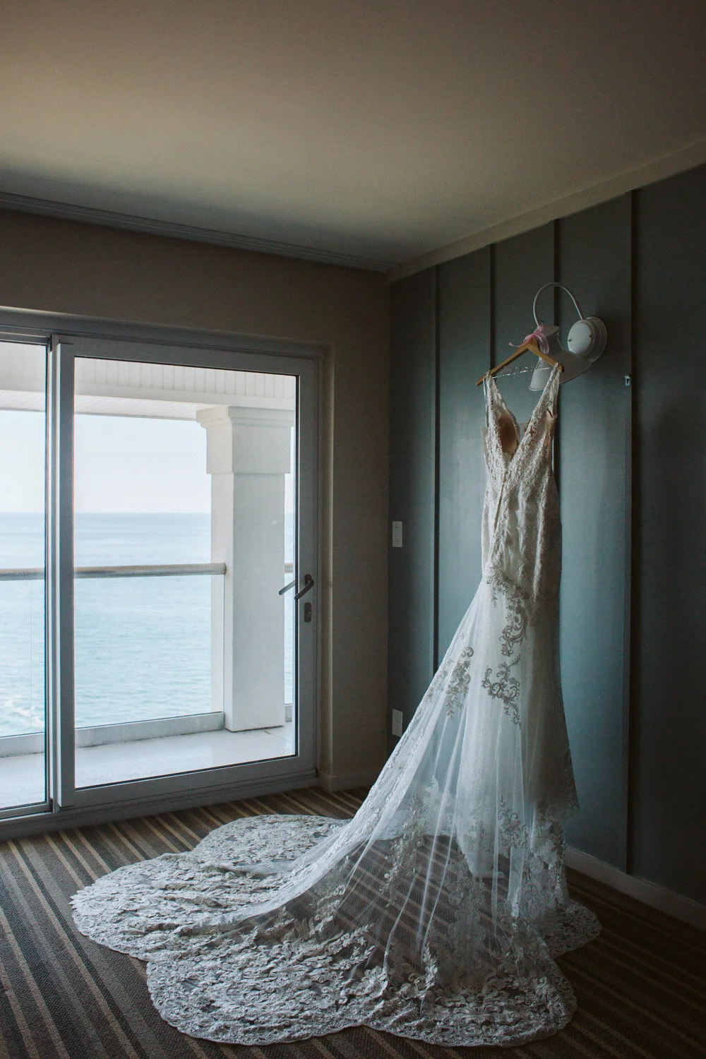 Ocean Cliff Maine Wedding — candid wedding moment