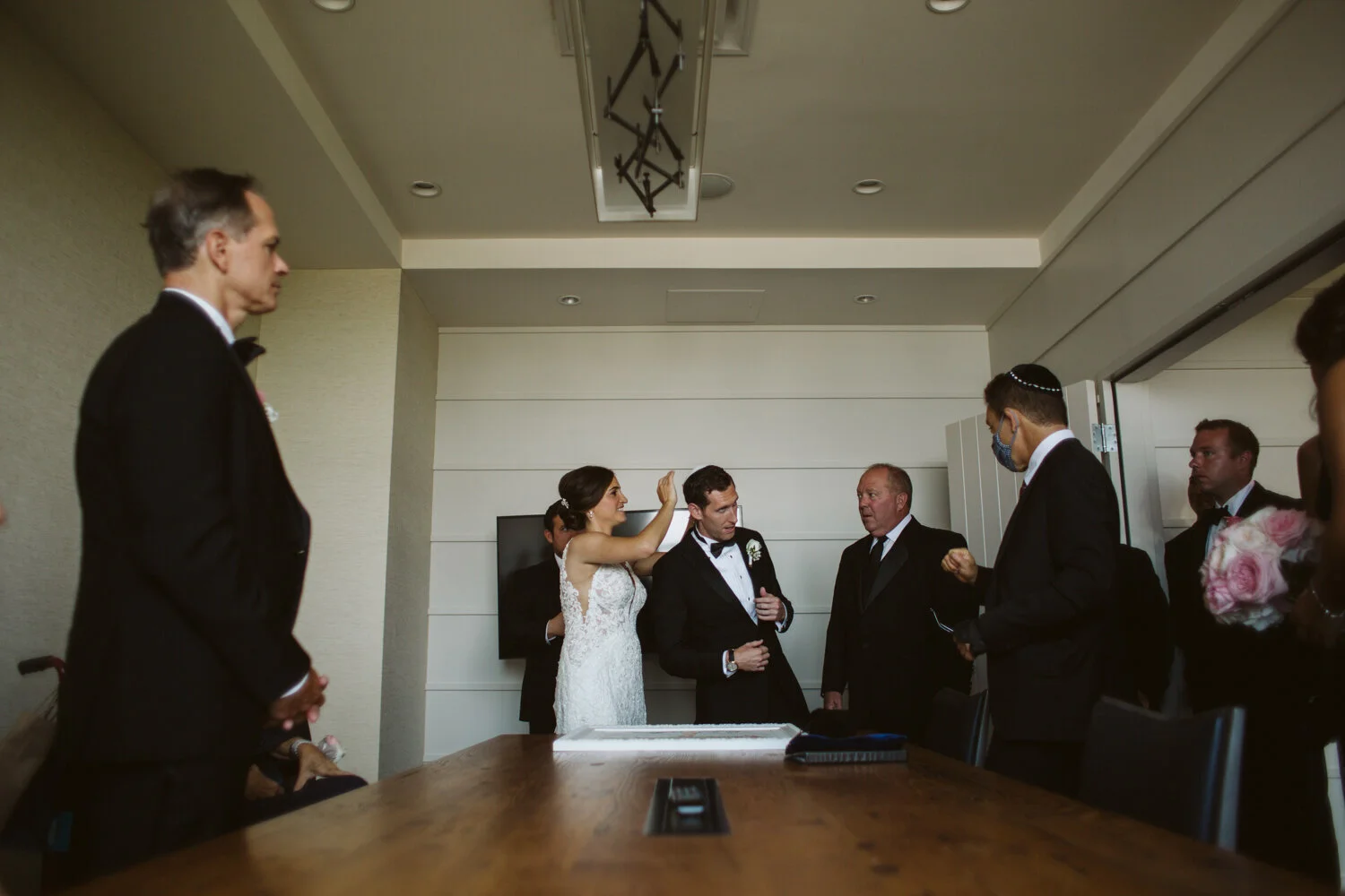 Ocean Cliff Maine Wedding — wedding photograph