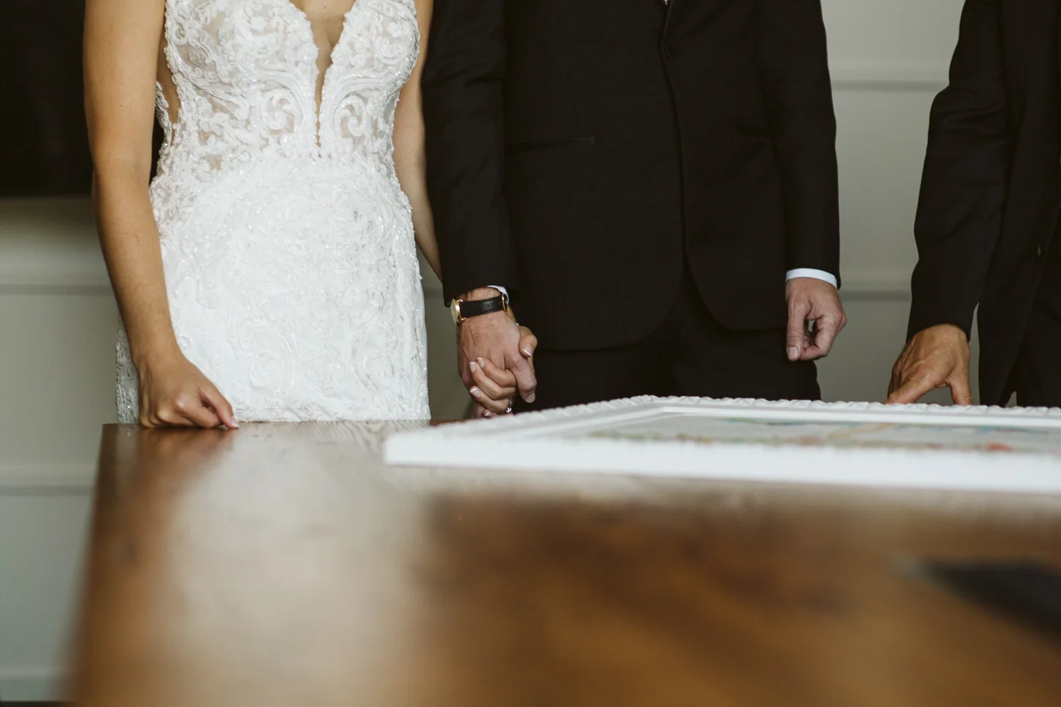 Ocean Cliff Maine Wedding — documentary wedding photograph