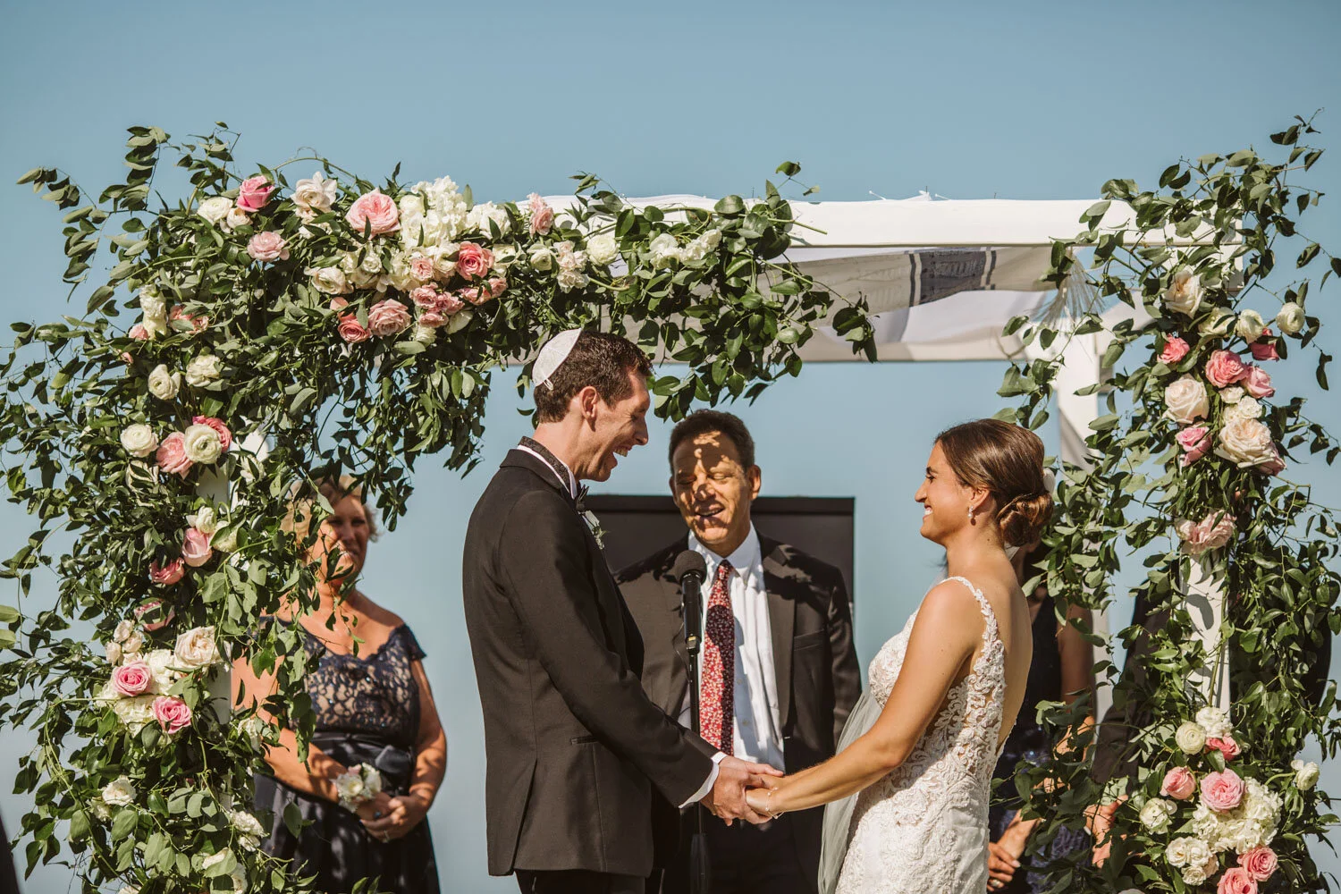 Ocean Cliff Maine Wedding — wedding photography by Mark Davidson