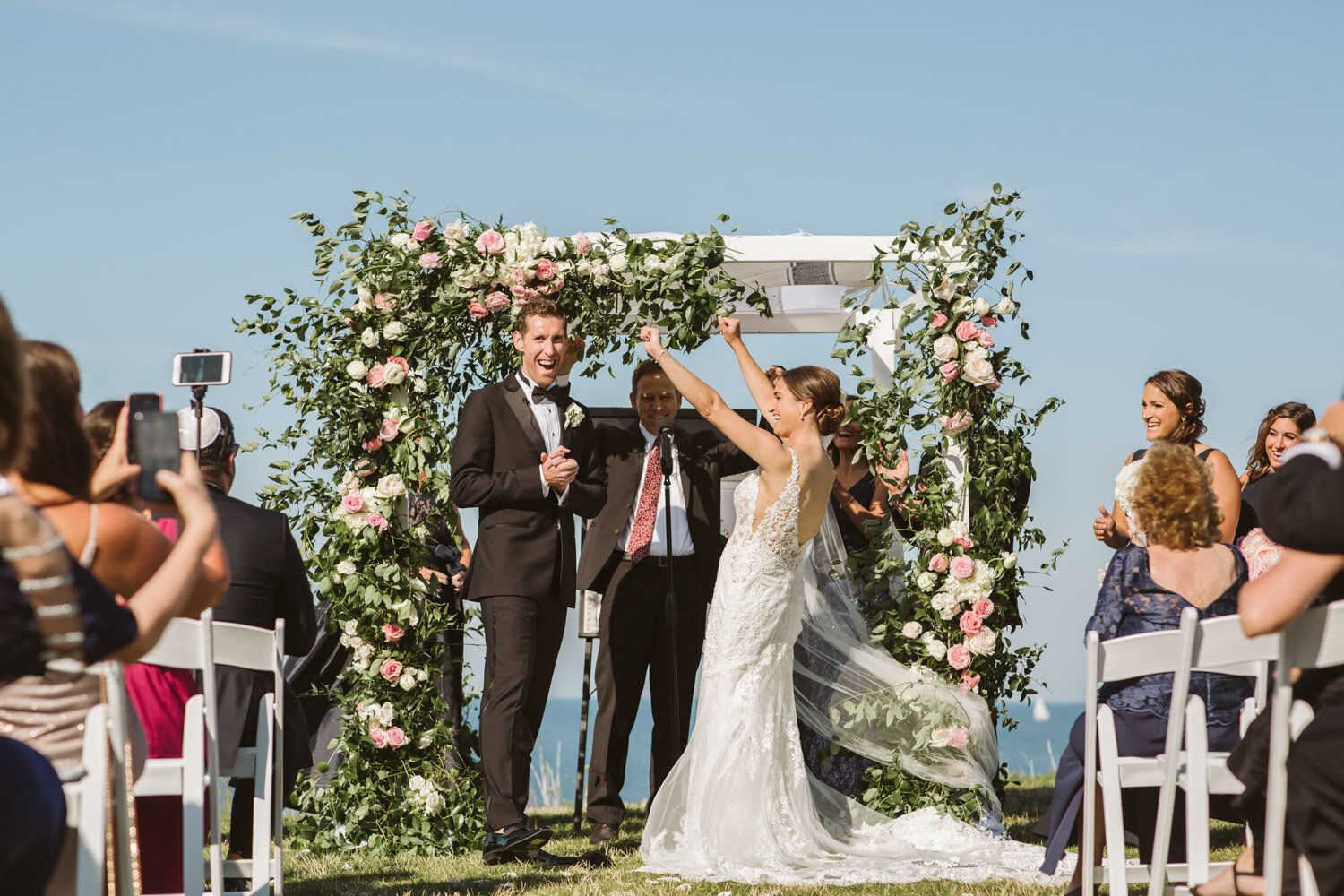Ocean Cliff Maine Wedding — documentary wedding photography