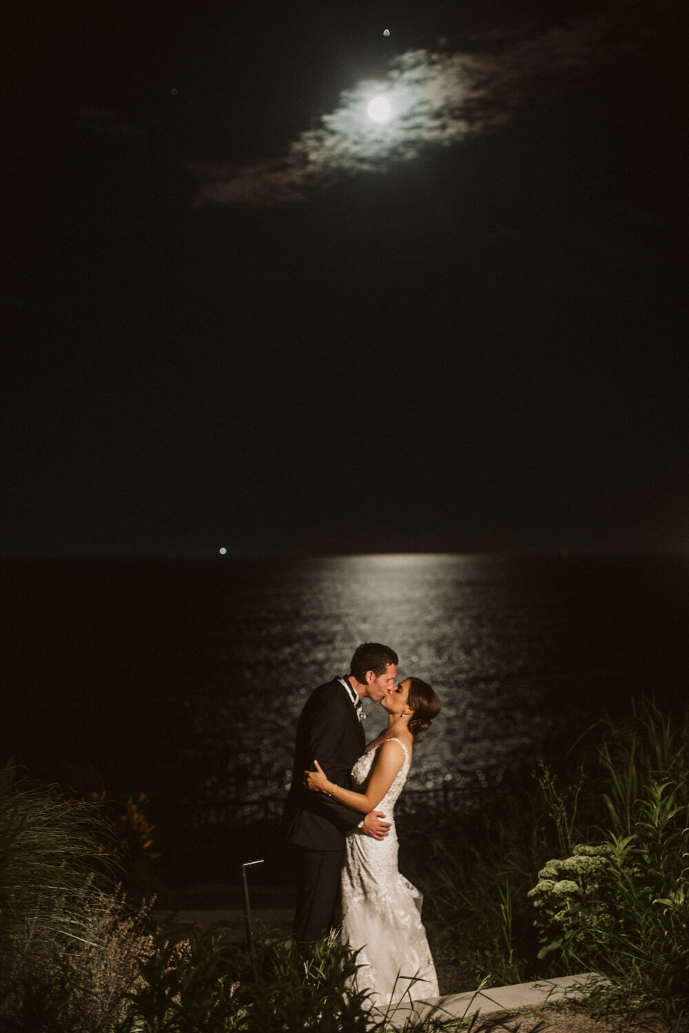 Ocean Cliff Maine Wedding — wedding photography by Mark Davidson