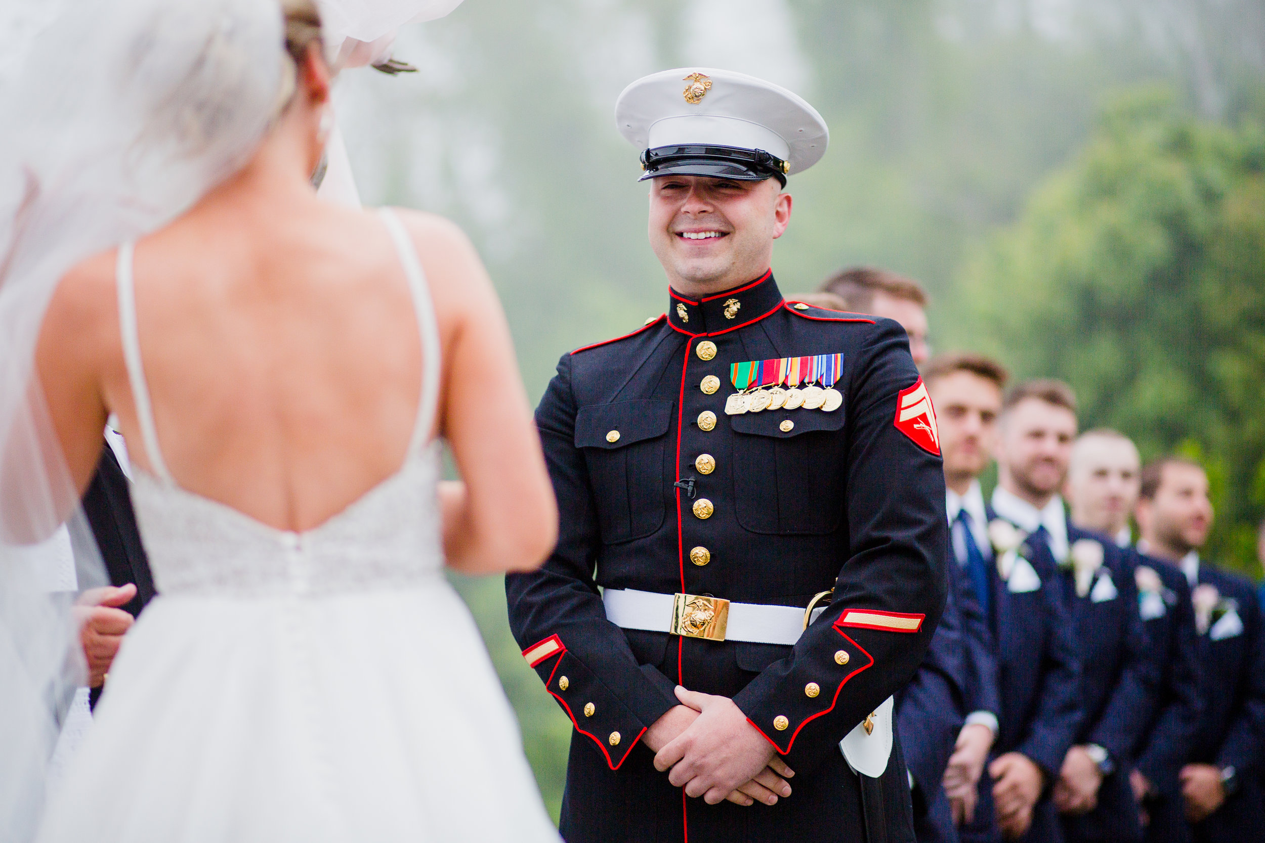 Oceanview of Nahant Wedding — candid wedding moment