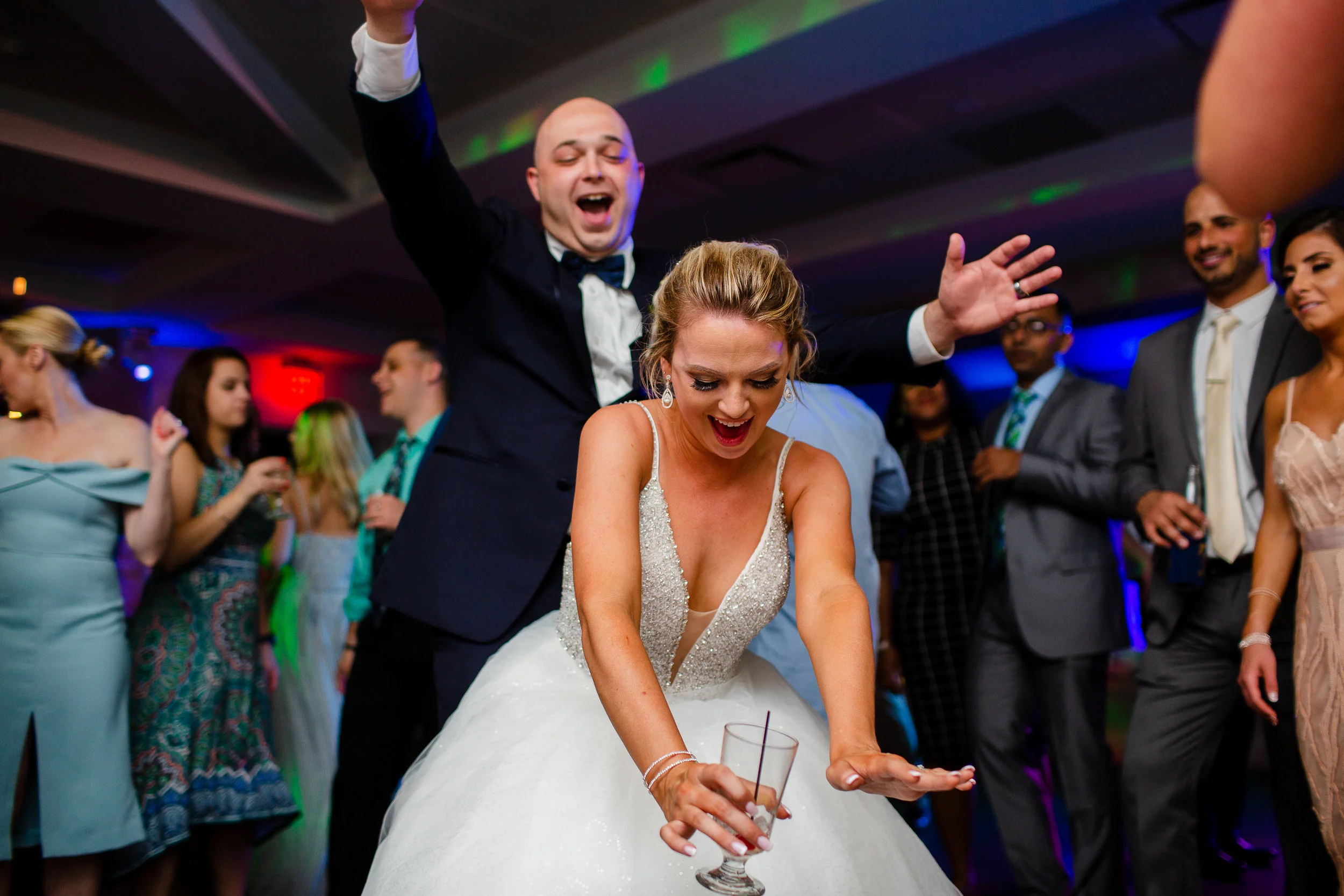 Oceanview of Nahant Wedding — candid wedding moment