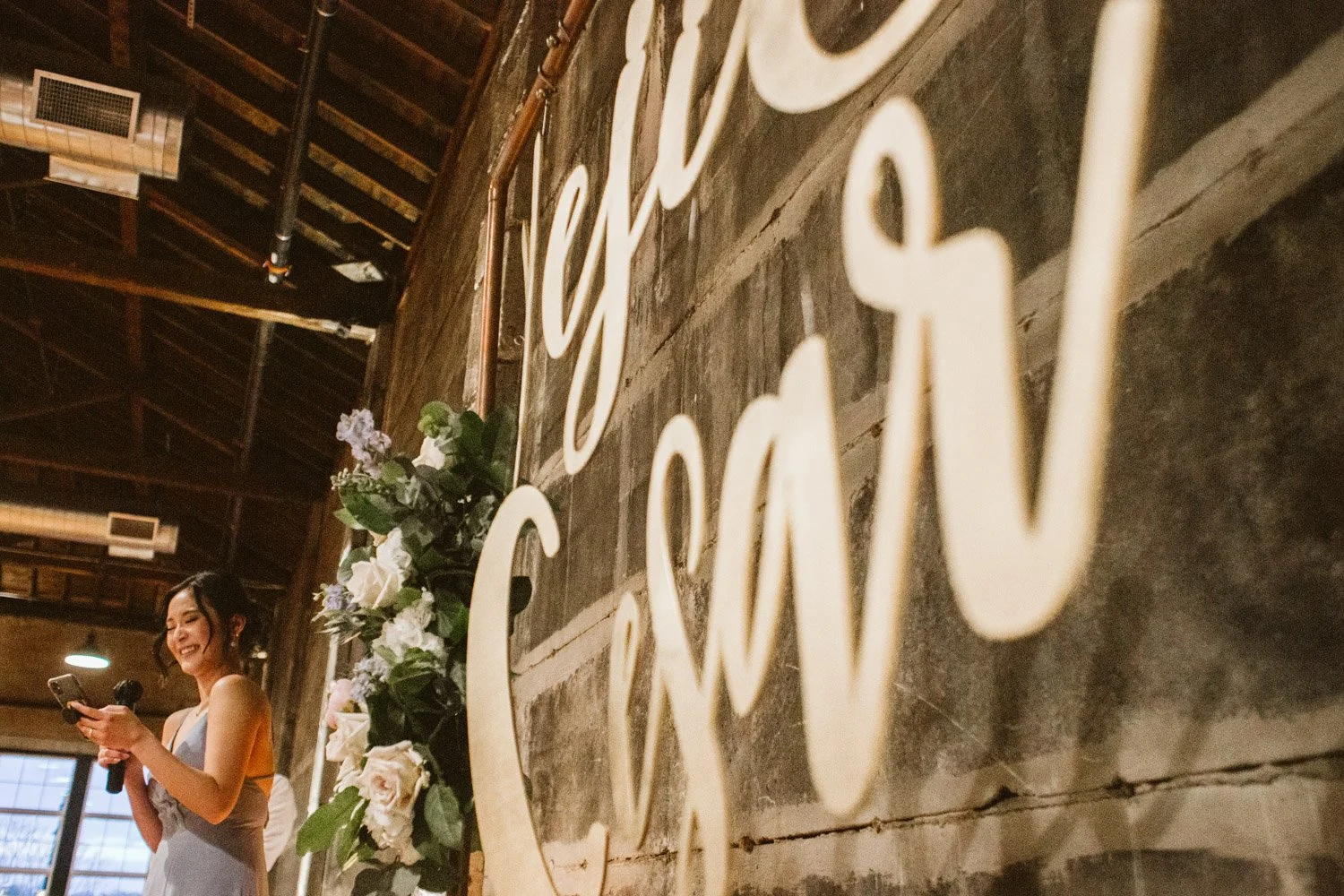 Olio Wedding Peabody MA — candid wedding moment