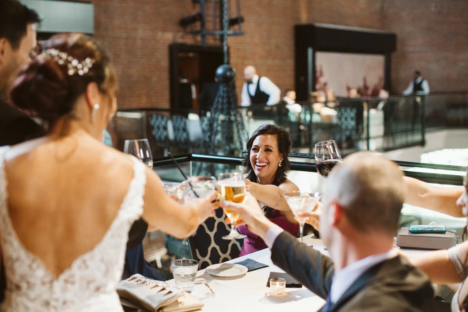 Liberty Hotel Wedding — candid wedding moment
