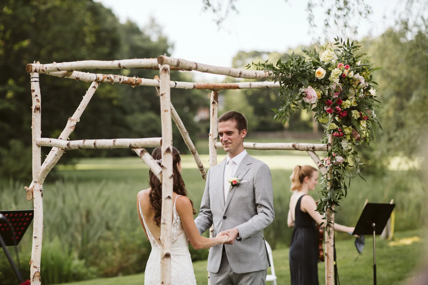 Pierce House Wedding — candid wedding moment
