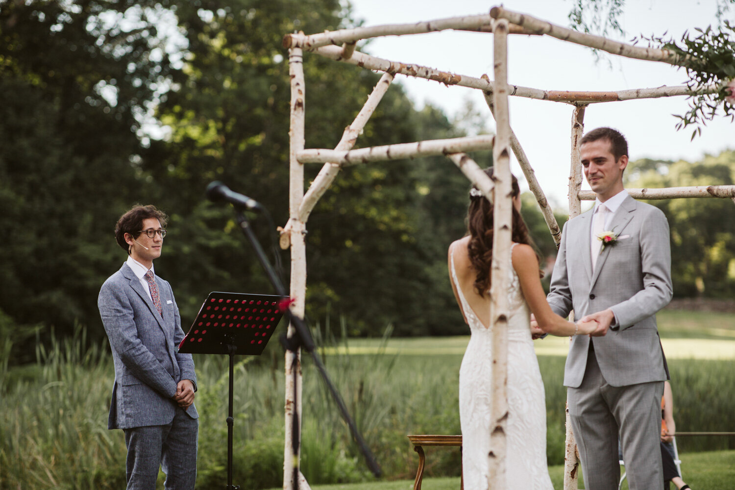 Pierce House Wedding — wedding day photograph