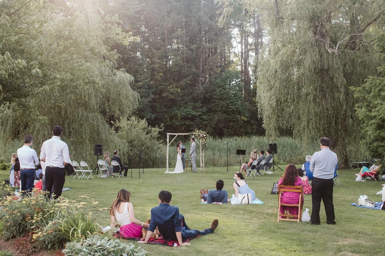 Pierce House Wedding — wedding photography by Mark Davidson
